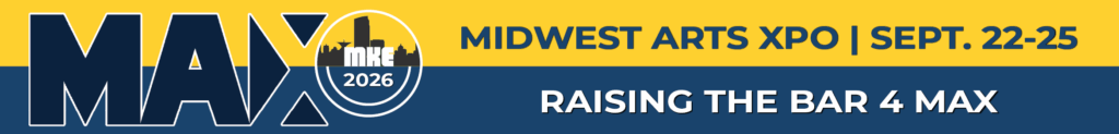 A partial logo with bold text on yellow and dark blue backgrounds.