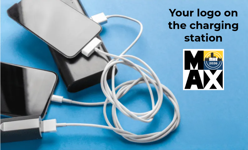 Power bank and devices charging, emphasizing mobile power.