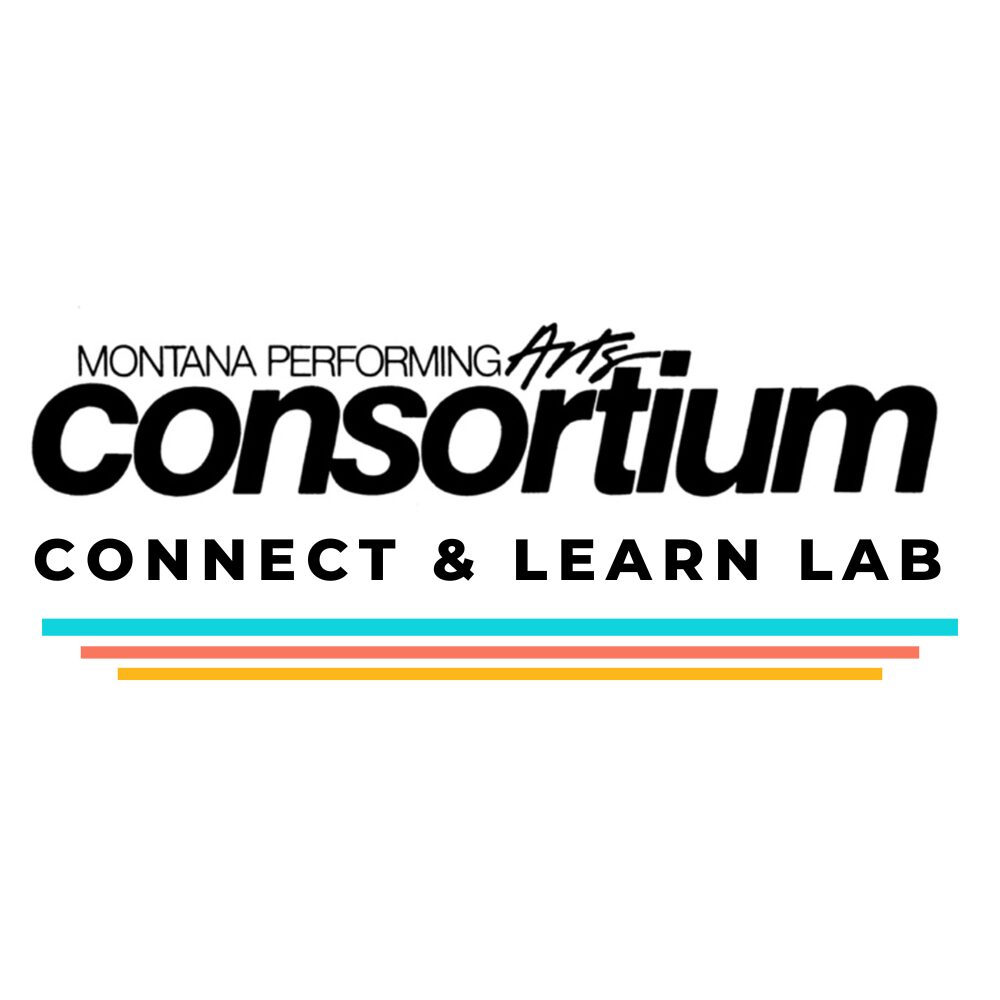 Montana Performing Arts Consortium logo and tagline.
